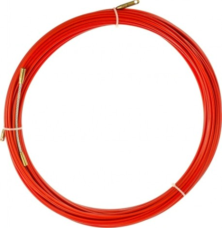 Кабельная протяжка REXANT 47-1025 стеклопруток 25 м, красная