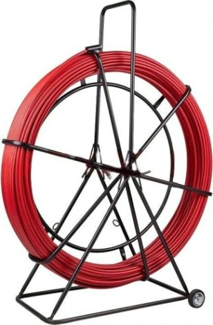 Кабельная протяжка REXANT 47-1115 стеклопруток 150 м, красная (УЗК в тележке)