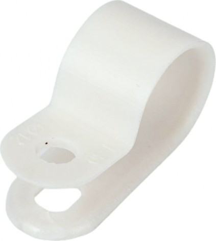 Кабельная скоба под винт REXANT 12 мм, белый упаковка 50 шт. [07-4412]
