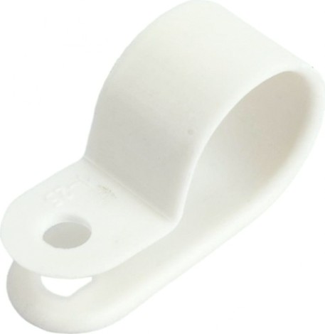 Кабельная скоба под винт REXANT 16 мм, белый упаковка 50 шт. [07-4416]