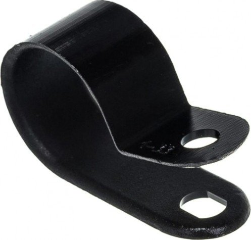 Кабельная скоба под винт REXANT 16 мм, черный упаковка 50 шт. [07-4416-1]