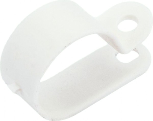 Кабельная скоба под винт REXANT 20 мм, белый упаковка 50 шт. [07-4420]
