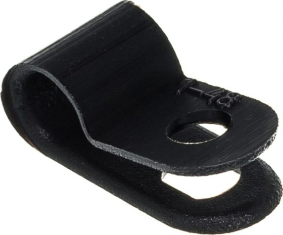 Кабельная скоба под винт REXANT 5 мм, черный упаковка 50 шт. [07-4405-1]