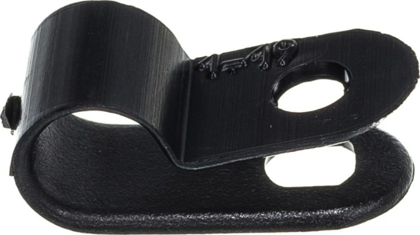 Кабельная скоба под винт REXANT 6 мм, черный упаковка 50 шт. [07-4406-1]