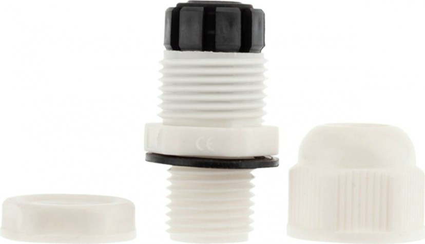 Кабельный ввод REXANT MG-16, 07-8116-2 10-6мм белый, 2 шт [07-8116-2]