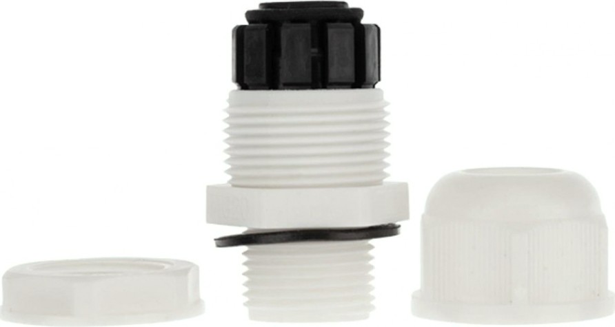 Кабельный ввод REXANT MG-20, 07-8120-2 14-9мм белый, 2 шт [07-8120-2]