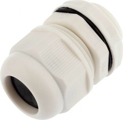 Кабельный ввод REXANT MG-25, 07-8125-2 18-13мм белый, 2 шт [07-8125-2]