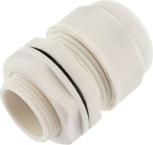 Кабельный ввод REXANT MG-25, 07-8125-2 18-13мм белый, 2 шт [07-8125-2]