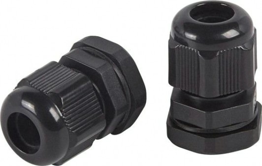 Кабельный ввод REXANT PG-11, 07-8011-1 (уп 100 шт) 5-10 мм черный [07-8011-1]