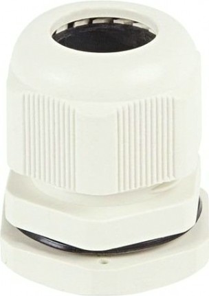 Кабельный ввод REXANT PG-16, 07-8016 (уп 100 шт) 10-14 мм серый [07-8016]