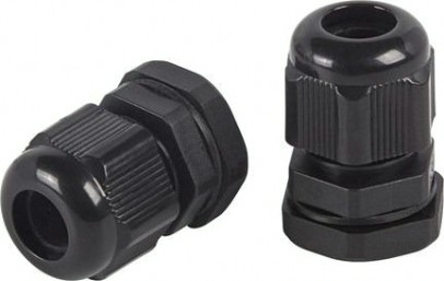 Кабельный ввод REXANT PG-7, 07-8007-1 (уп 100 шт) 3,5-6 мм черный [07-8007-1]