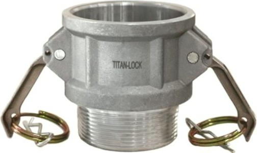 Камлок Titan Lock TL200BAL-EL тип D серия "EcoLine" розетка наруж. резьба BSP 2" [TL200BAL-EL]