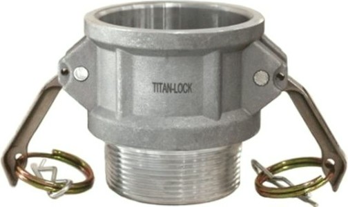 Камлок Titan Lock TL500BAL-EL тип D серия "EcoLine" розетка наруж. резьба BSP 5" [TL500BAL-EL]