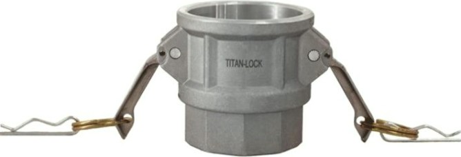 Камлок Titan Lock TL50DAL-EL тип D серия "EcoLine" розетка, внутр. резьба BSP 1/2" [TL50DAL-EL]