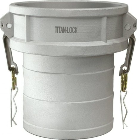 Камлок Titan Lock TL600CAL-EL типа C серия "EcoLine" розетка с хвостовиком 6" [TL600CAL-EL]