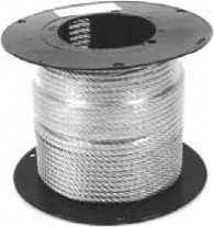 Канат 1/2 мм стальной с покрытием из поливинилхлорида (ПВХ) [00002334]