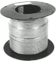 Канат 3/4 мм стальной с покрытием из поливинилхлорида (ПВХ) [00000628]