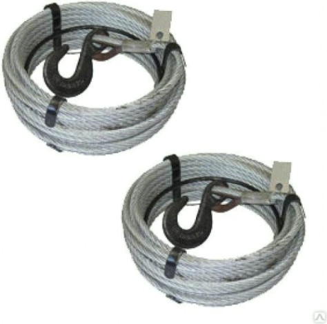 Канат 30,0 мм (450 м) для лебедки TOR с Кч-10,0т 320А опрессовка 1006300 [1006300]