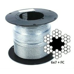 Канат 6 мм стальной для растяжки оцинкованный [00002219]