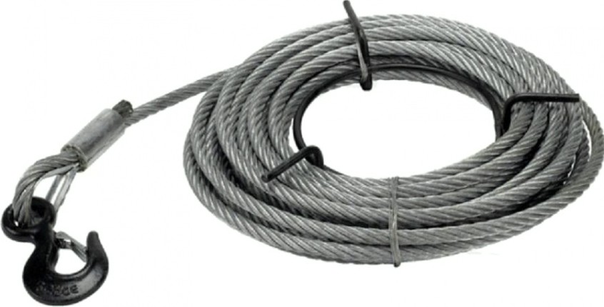 Канат для лебедки TOR МТМ 1600 Г=1,6 т, Д=11 м (тип ZNL) (1271122) [1271122]