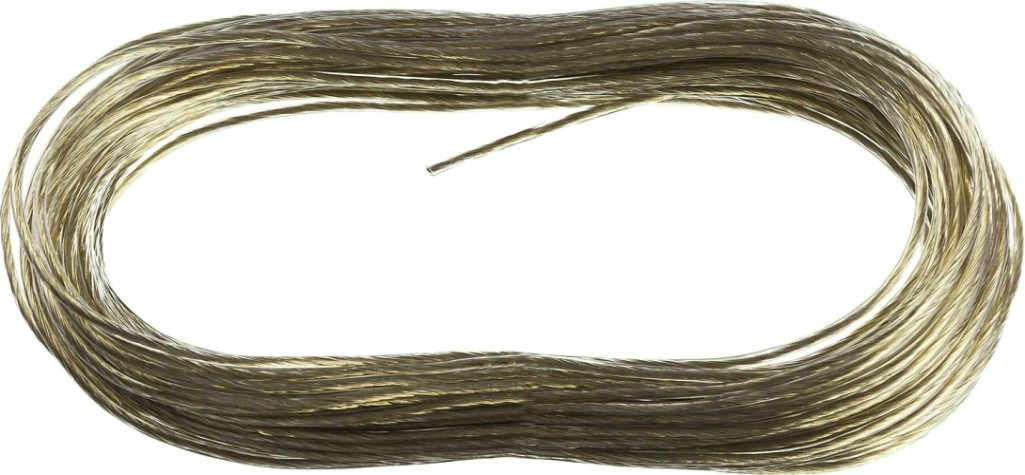 Канат стальной с покрытием из поливинилхлорида (ПВ STAYER MASTER трос хозяйственный в оболочке, 20 метров, 2,5мм [50145-2.5]