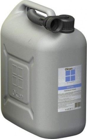 Канистра для ГСМ и технических жидкостей OKTAN 20 литров серая [А1-01-13]
