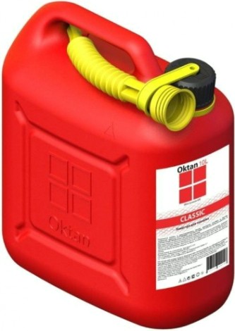 Канистра для ГСМ и технических жидкостей OKTAN Классик 10 литров красная [A1-01-02]
