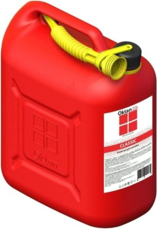 Канистра для ГСМ и технических жидкостей OKTAN Классик 20 литров красная [A1-01-04]