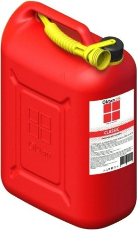 Канистра для ГСМ и технических жидкостей OKTAN Классик 25 литров красная [A1-01-05]