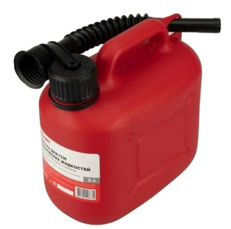 Канистра для ГСМ и технических жидкостей REXANT 80-0201 Classic, 5л Канистра для ГСМ и технических жидкостей REXANT 80-0201 Classic, 5л