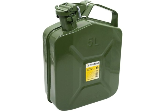 Канистра стальная ХОЗДЕПО 5 л. 00-00004185 [00-00004185]