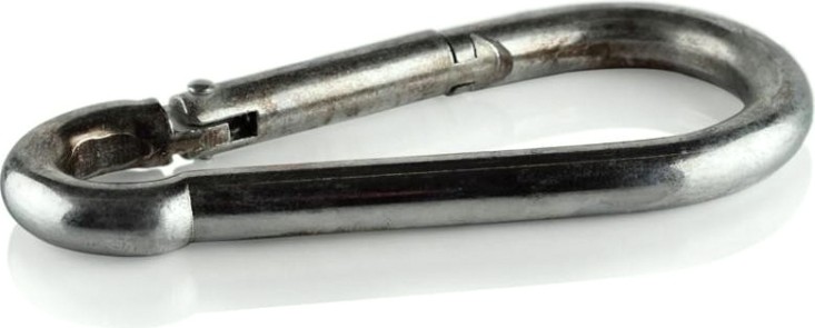 Карабин 11 мм DIN 5299C стальной оцинкованный [00000521]