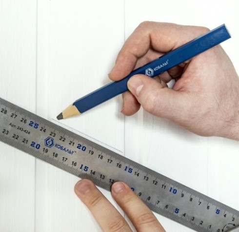 Карандаш малярный Кобальт 793-121 180*13 мм (2 шт.) Карандаш малярный Кобальт 793-121 180*13 мм (2 шт.)