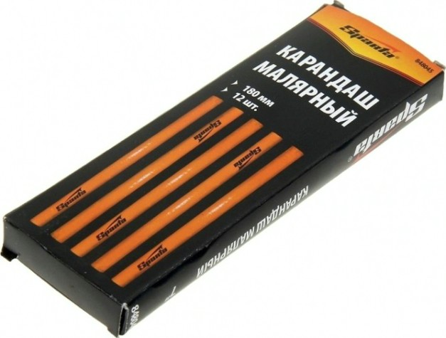 Карандаш малярный Sparta 180 мм 12 шт [848045]