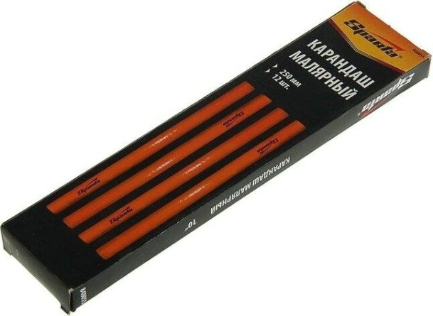 Карандаш малярный Sparta 250 мм 12 шт [848055]