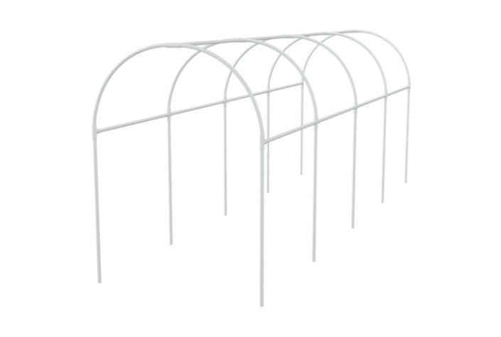 Каркас парника PALISAD 63901 пластиковый 300х110х120 см, дуга d20мм, белый