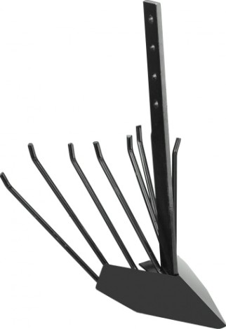 Картофелекопатель ЗУБР КВ-2 для мотоблоков, без сцепки [707103-2]