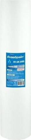 Картридж для воды АКВАБРАЙТ ПП- 5 М-20 ББ для механической очистки [ПП-5 М-20 ББ]