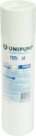 Картридж для воды UNIPUMP полипропиленовый пп-20 м 10 дюймов, (20 мкм) [73579]