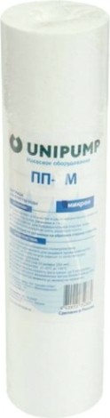 Картридж для воды UNIPUMP полипропиленовый пп-5 м 10 дюймов, (5 мкм) [97696]