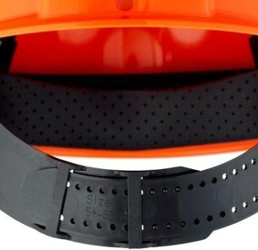 Каска защитная 3M G3000CUV-OR c вентиляцией, стандартное оголовье [7000039715]