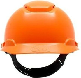 Каска защитная 3M H-700C-OR модель c вентиляцией [7100011232]