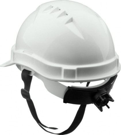 Каска ЗУБР 11094-2 ФОРТ белая, текстильный амортизатор, храповый механизм [11094-2]
