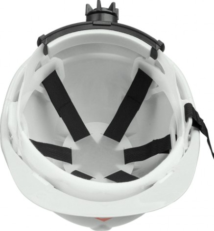 Каска ЗУБР 11094-2 ФОРТ белая, текстильный амортизатор, храповый механизм [11094-2]