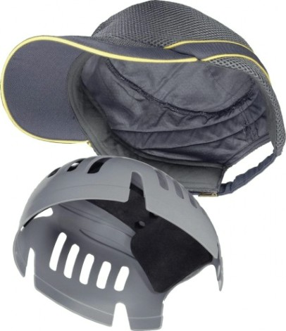 Каскетка Delta Plus AIR COLTAN с вентилируемой сеткой, черно-красная [COLTAAINOSH]