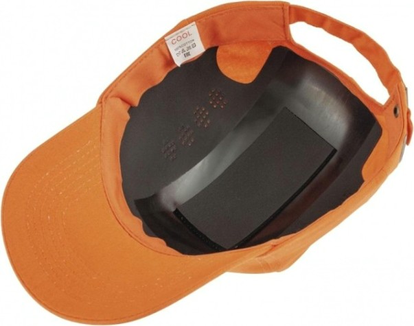 Каскетка СИБРТЕХ цвет оранжевый размер 52-62 [89186]