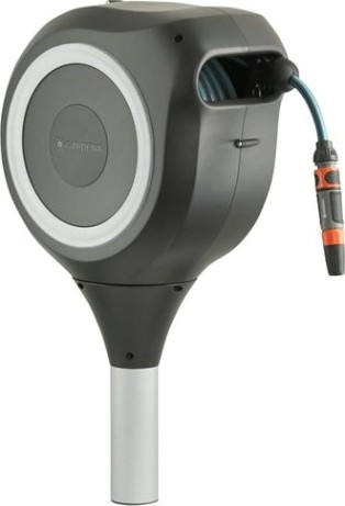 Катушка напольная GARDENA RollUp M со шлангом 20 м, белая 18616-20.000.00 [18616-20.000.00]