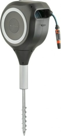 Катушка напольная GARDENA RollUp M со шлангом 20 м, белая 18616-20.000.00 [18616-20.000.00]