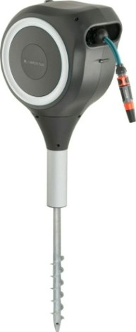 Катушка напольная GARDENA RollUp M со шлангом 20 м, белая 18616-32.000.00 [18616-32.000.00]