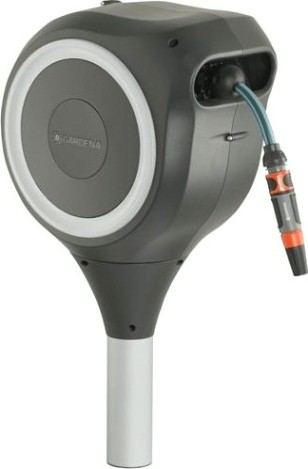 Катушка напольная GARDENA RollUp S со шлангом 15 м, белая 18606-20.000.00 [18606-20.000.00]